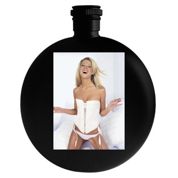 Tara Reid Round Flask