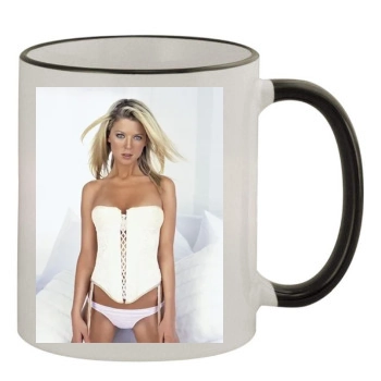 Tara Reid 11oz Colored Rim & Handle Mug