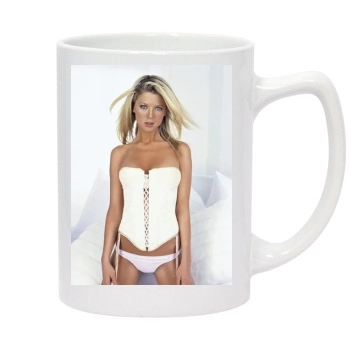 Tara Reid 14oz White Statesman Mug