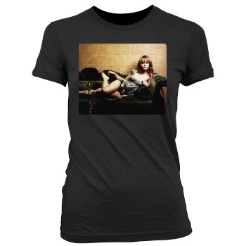 Taryn Manning Women's Junior Cut Crewneck T-Shirt