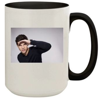 Taylor Lautner 15oz Colored Inner & Handle Mug