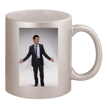 Taylor Lautner 11oz Metallic Silver Mug