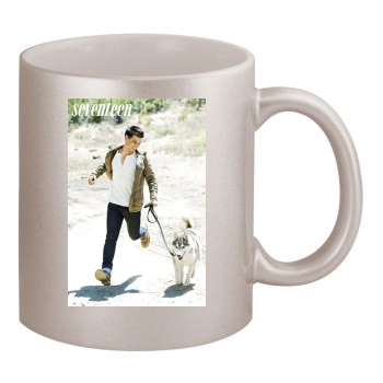 Taylor Lautner 11oz Metallic Silver Mug