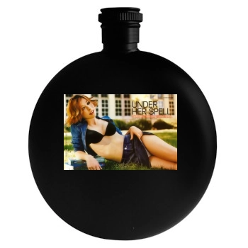 Alyson Hannigan Round Flask