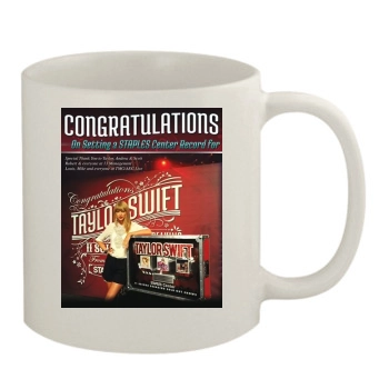 Taylor Swift 11oz White Mug