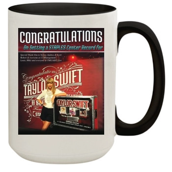 Taylor Swift 15oz Colored Inner & Handle Mug