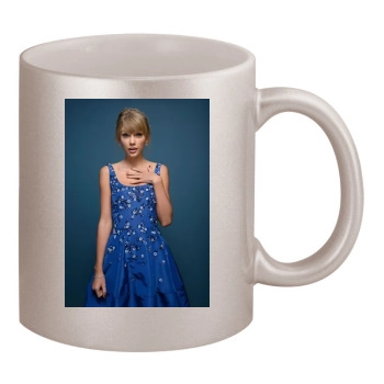 Taylor Swift 11oz Metallic Silver Mug