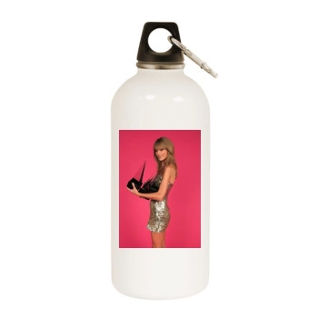 Taylor Swift White Water Bottle With Carabiner