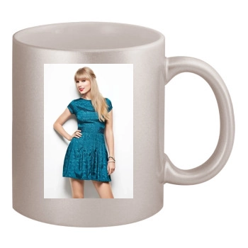 Taylor Swift 11oz Metallic Silver Mug