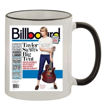 Taylor Swift 11oz Colored Rim & Handle Mug