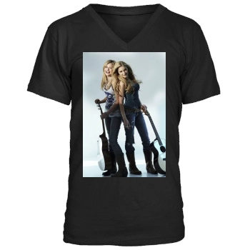 Alyson Michalka Men's V-Neck T-Shirt