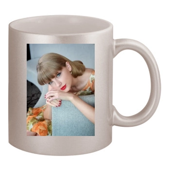 Taylor Swift 11oz Metallic Silver Mug