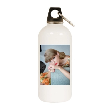 Taylor Swift White Water Bottle With Carabiner