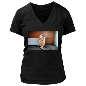 Taylor Swift Women's Deep V-Neck TShirt