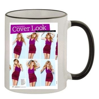 Taylor Swift 11oz Colored Rim & Handle Mug