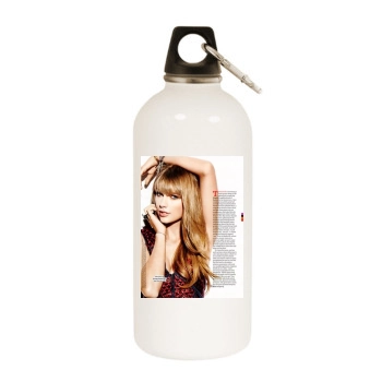 Taylor Swift White Water Bottle With Carabiner