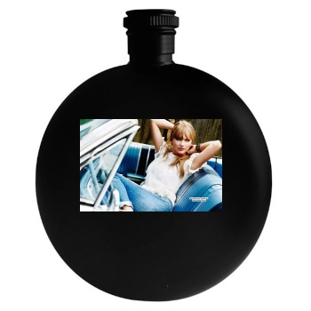 Taylor Swift Round Flask