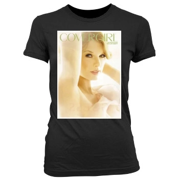 Taylor Swift Women's Junior Cut Crewneck T-Shirt