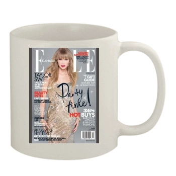 Taylor Swift 11oz White Mug