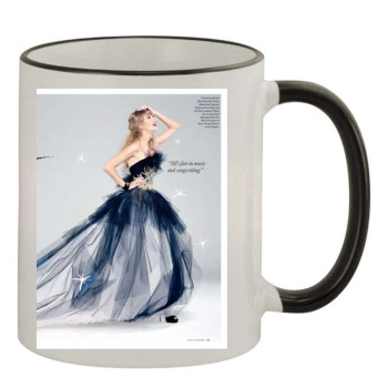 Taylor Swift 11oz Colored Rim & Handle Mug