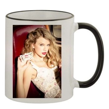 Taylor Swift 11oz Colored Rim & Handle Mug