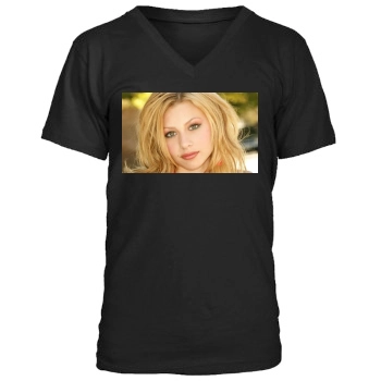 Alyson Michalka Men's V-Neck T-Shirt