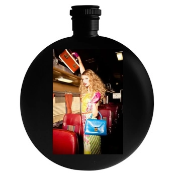 Taylor Swift Round Flask