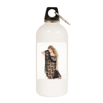 Taylor Swift White Water Bottle With Carabiner