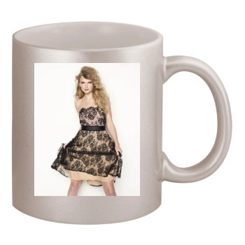 Taylor Swift 11oz Metallic Silver Mug