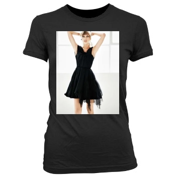 Taylor Swift Women's Junior Cut Crewneck T-Shirt