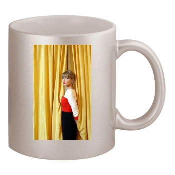 Taylor Swift 11oz Metallic Silver Mug