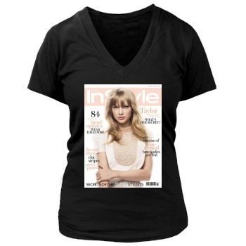 Taylor Swift Women's Deep V-Neck TShirt