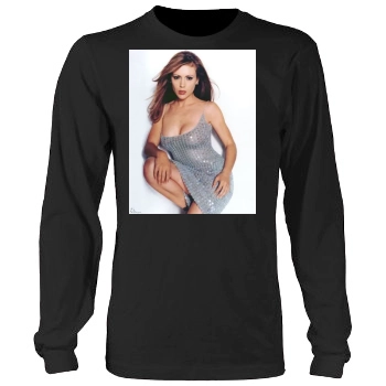 Alyssa Milano Men's Heavy Long Sleeve TShirt