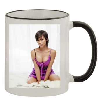 Alyssa Milano 11oz Colored Rim & Handle Mug