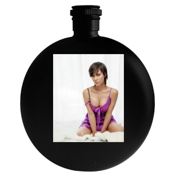 Alyssa Milano Round Flask