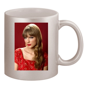 Taylor Swift 11oz Metallic Silver Mug