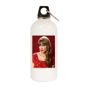 Taylor Swift White Water Bottle With Carabiner