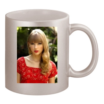 Taylor Swift 11oz Metallic Silver Mug