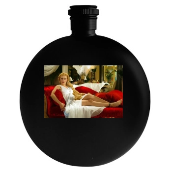 Alyssa Milano Round Flask