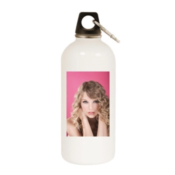 Taylor Swift White Water Bottle With Carabiner