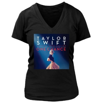 Taylor Swift Women's Deep V-Neck TShirt