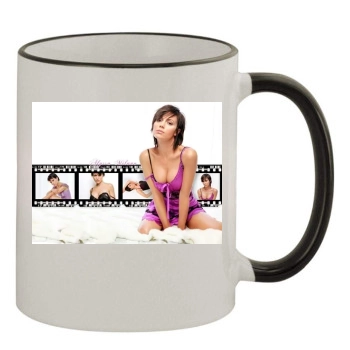 Alyssa Milano 11oz Colored Rim & Handle Mug