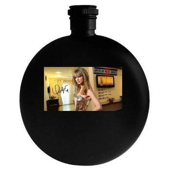 Taylor Swift Round Flask