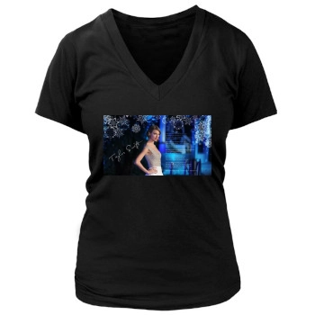 Taylor Swift Women's Deep V-Neck TShirt