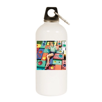 Taylor Swift White Water Bottle With Carabiner