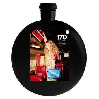 Taylor Swift Round Flask