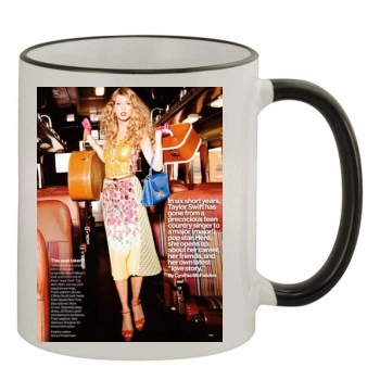 Taylor Swift 11oz Colored Rim & Handle Mug