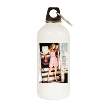 Taylor Swift White Water Bottle With Carabiner