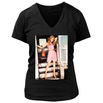 Taylor Swift Women's Deep V-Neck TShirt