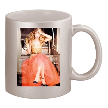 Taylor Swift 11oz Metallic Silver Mug